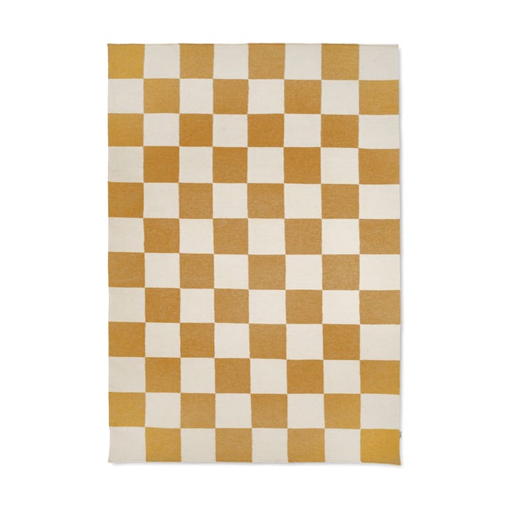 Squares matto - White-yellow, 170x230 cm - Classic Collection