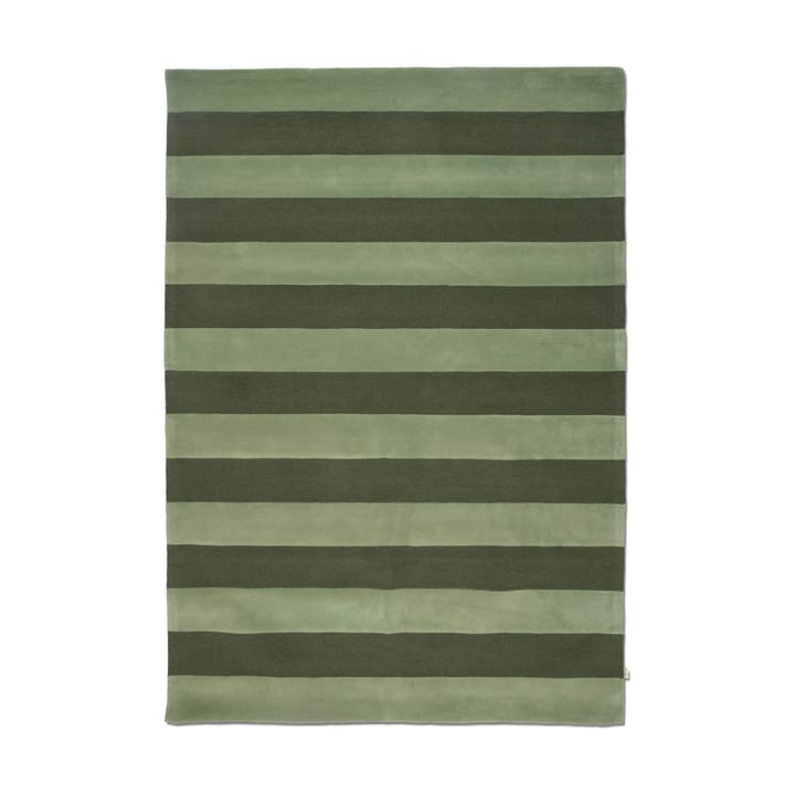 Stripe Boucle matto - Green, 250x350 cm - Classic Collection