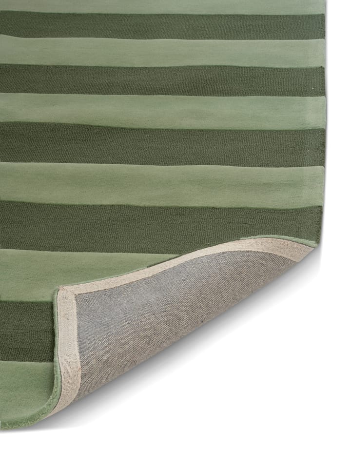 Stripe Boucle matto, Green, 250x350 cm Classic Collection
