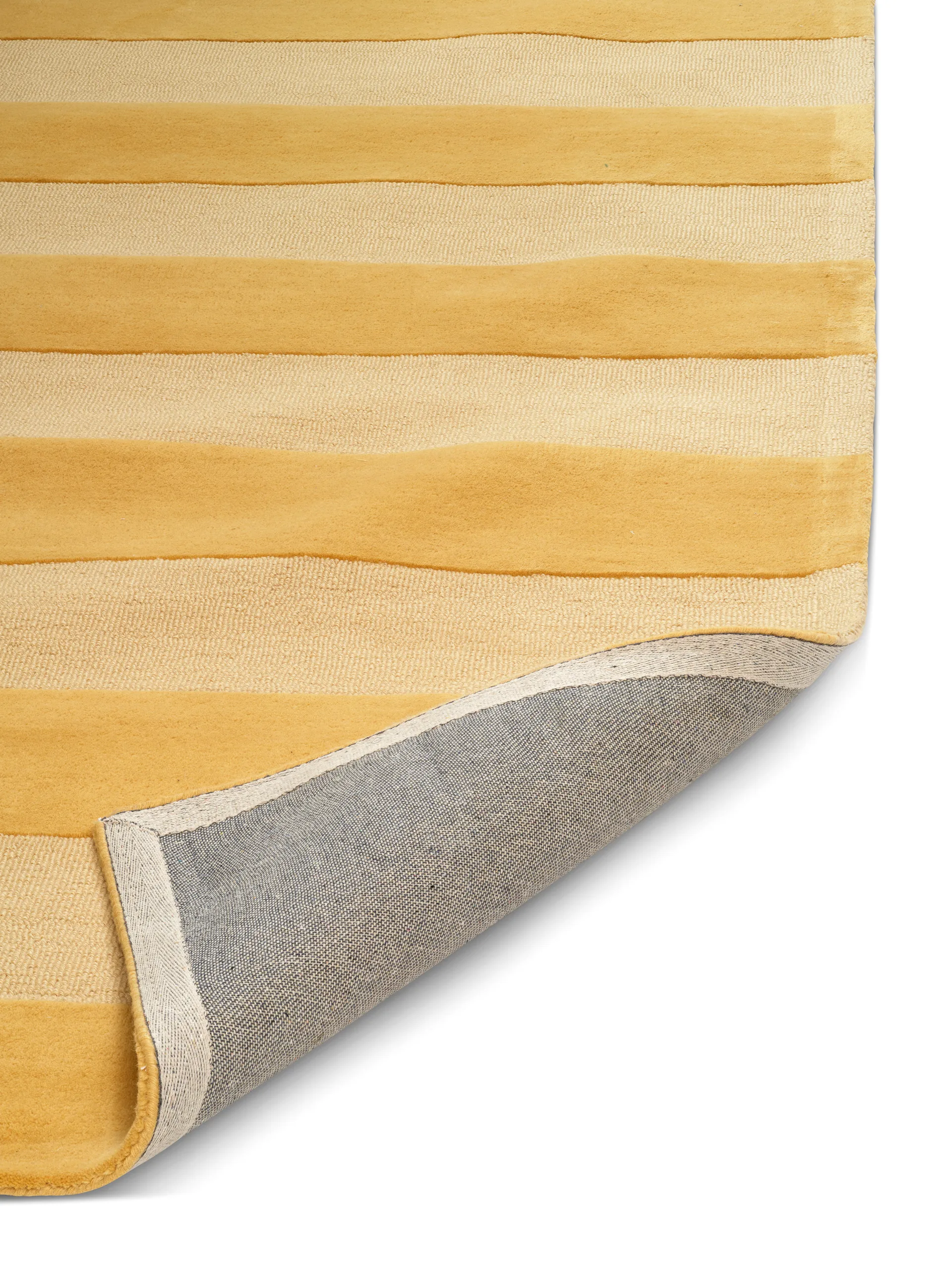 Stripe Boucle matto, Yellow, 200x300 cm Classic Collection