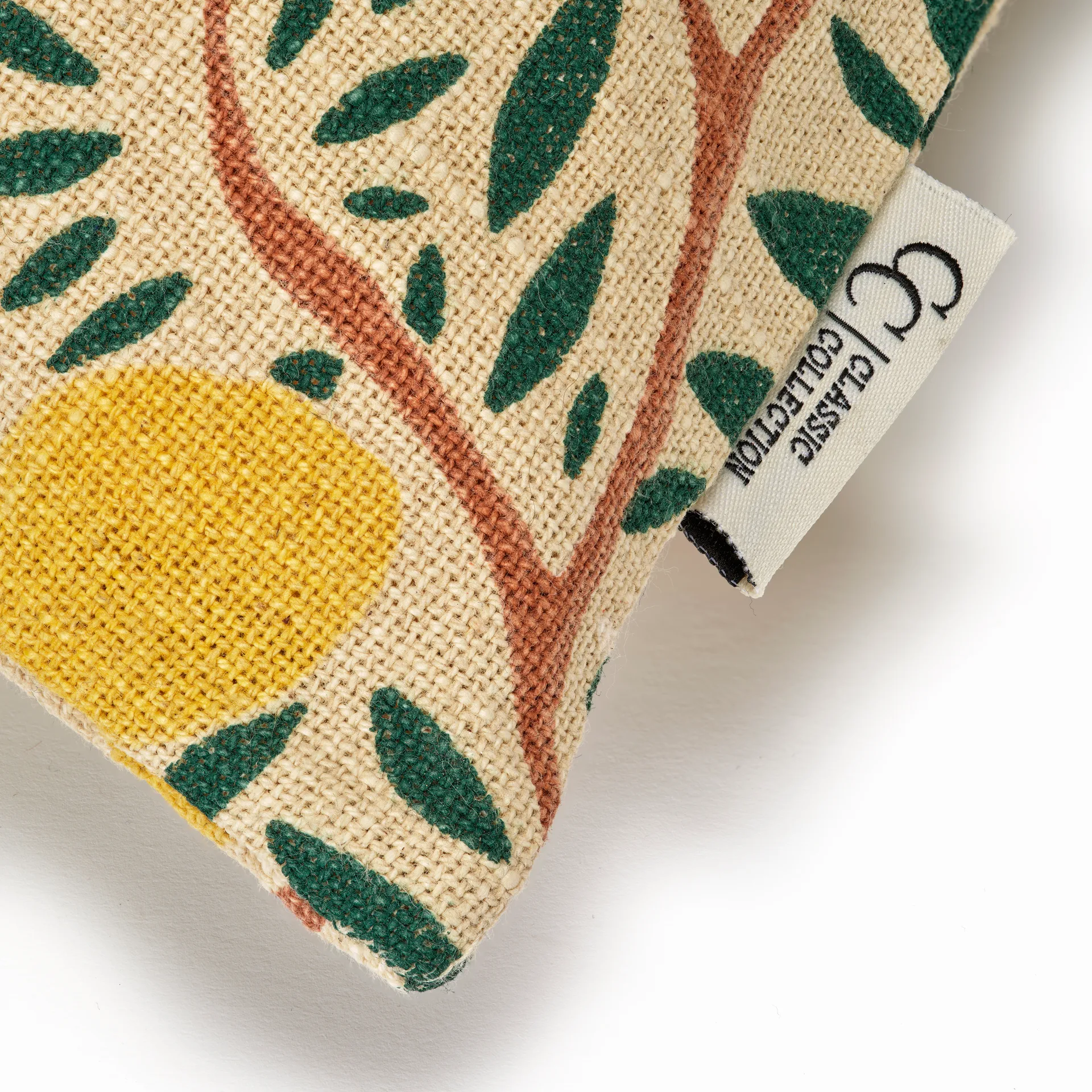 Sunny citrus tyynynpäällinen 50x50 cm, Tummanvihreä Classic Collection