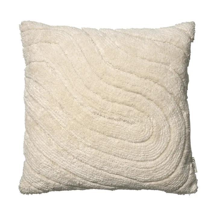 Swirl tyynynpäällinen - Off white, 50x50 cm - Classic Collection