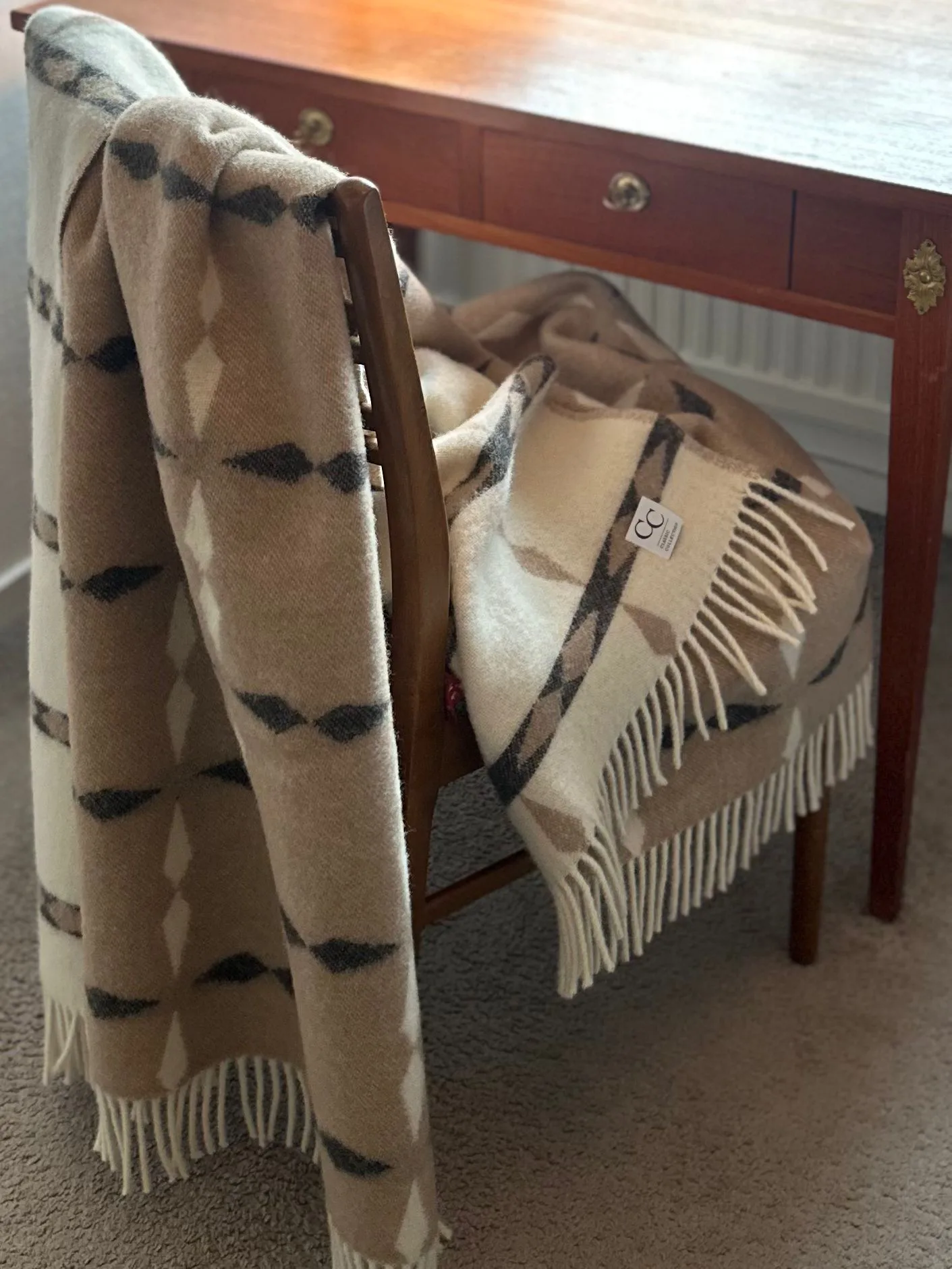 Tile viltti 130×180 cm, Beige Classic Collection