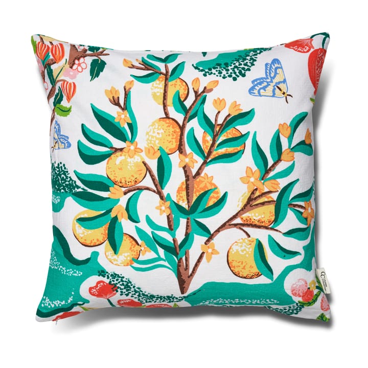Tyynynpäällinen Botanical Orange 50x50 cm - White - Classic Collection
