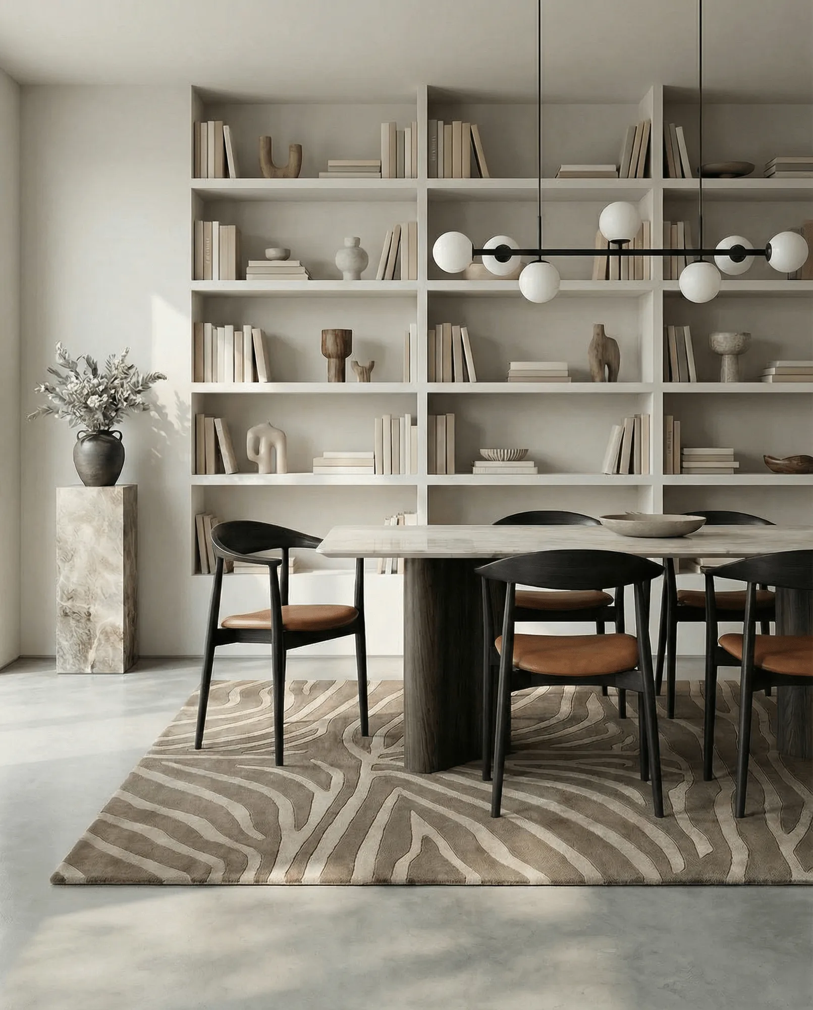 Zebra matto  250x350 cm, Beige, 170x230 cm Classic Collection