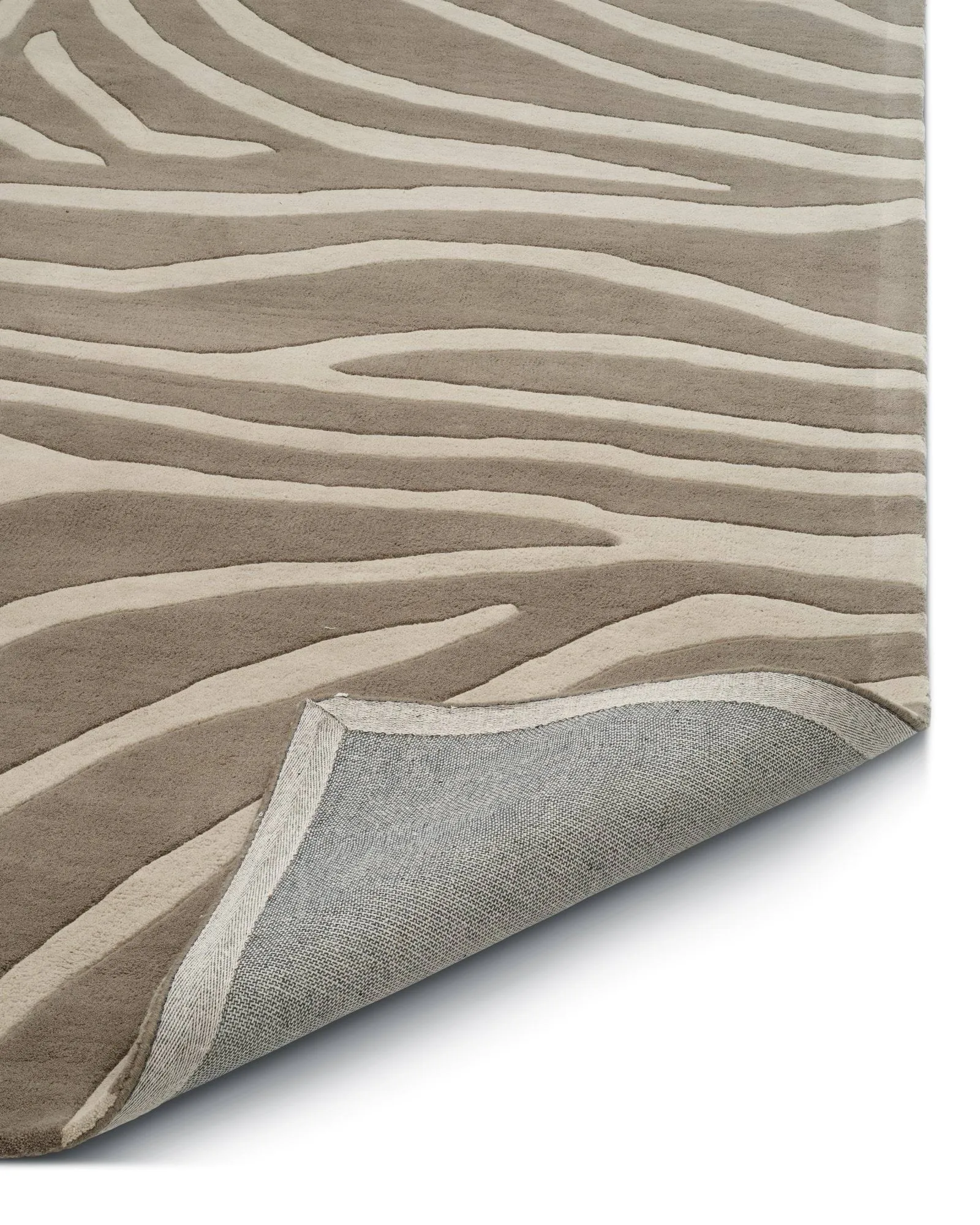 Zebra matto  250x350 cm, Beige, 250x350 cm Classic Collection