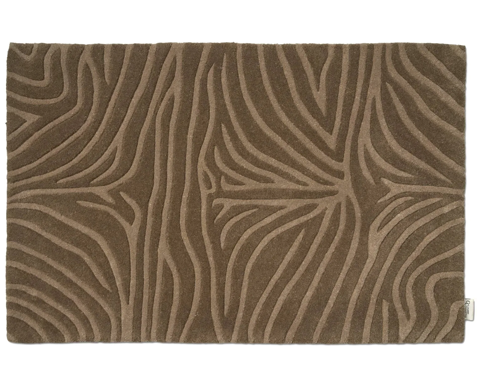 Zebra ovimatto, Mokka, 60x90 cm Classic Collection