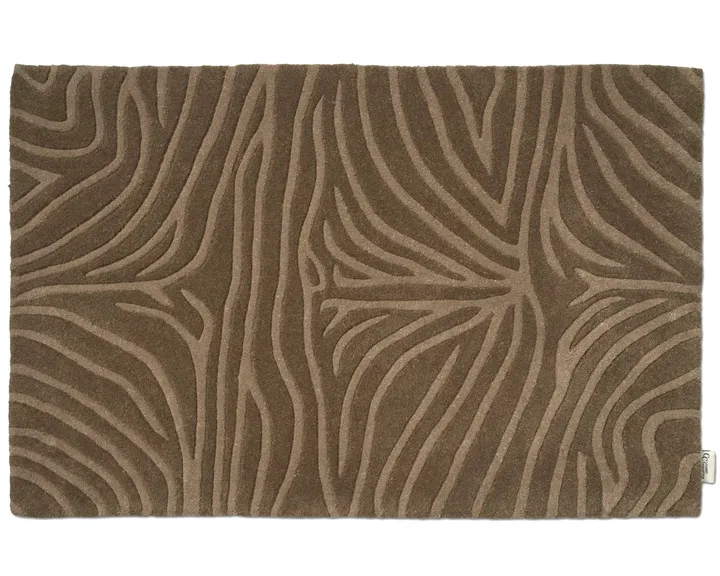 Zebra ovimatto - Mokka, 60x90 cm - Classic Collection