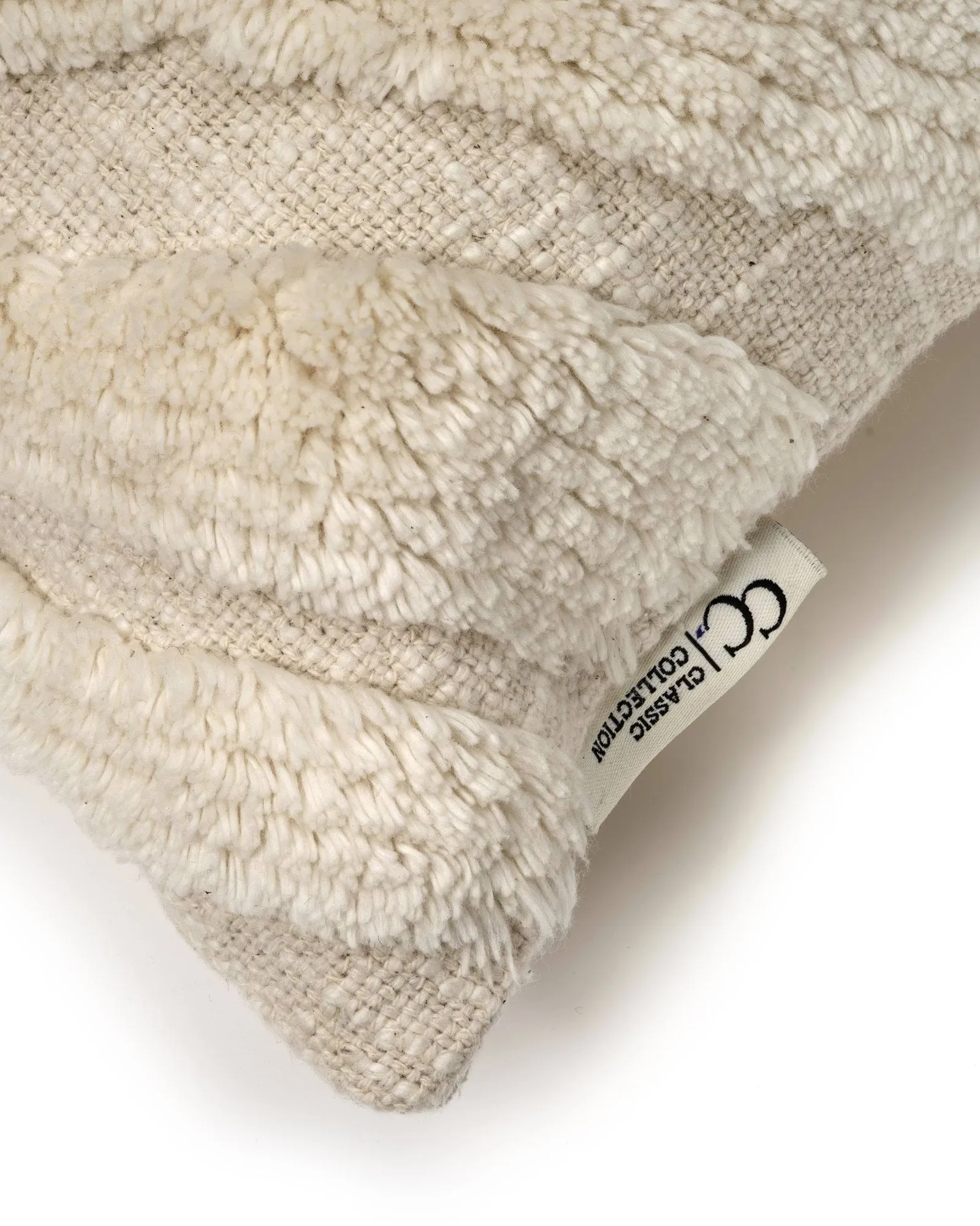Zebra Tuft tyynynpäällinen, Off white, 50x50 cm Classic Collection