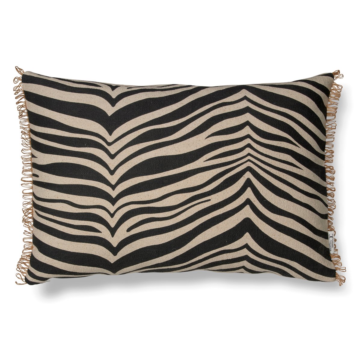 Classic Collection Zebra tyyny 40x60 cm Musta | Skandinaavinen Sisustus | Tyynyt | Musta