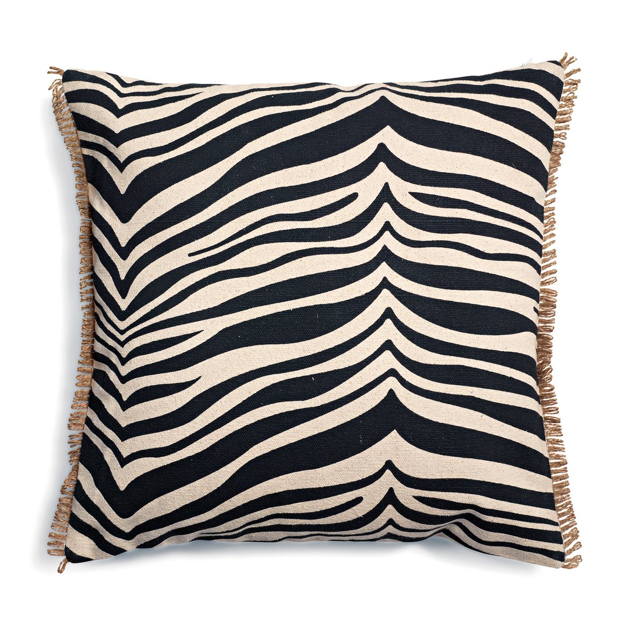 Classic Collection Zebra tyyny 50x50 cm Musta | Skandinaavinen Sisustus | Tyynyt | Musta