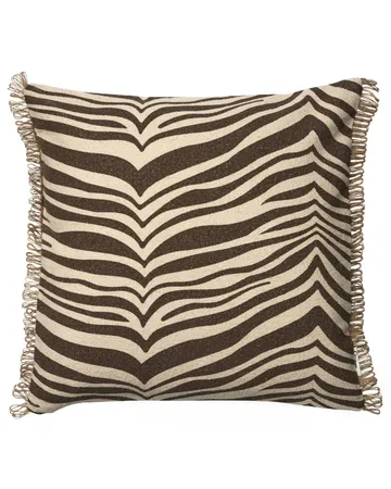 Zebra tyyny - Ruskea-luonnonväri, 50x50 cm - Classic Collection