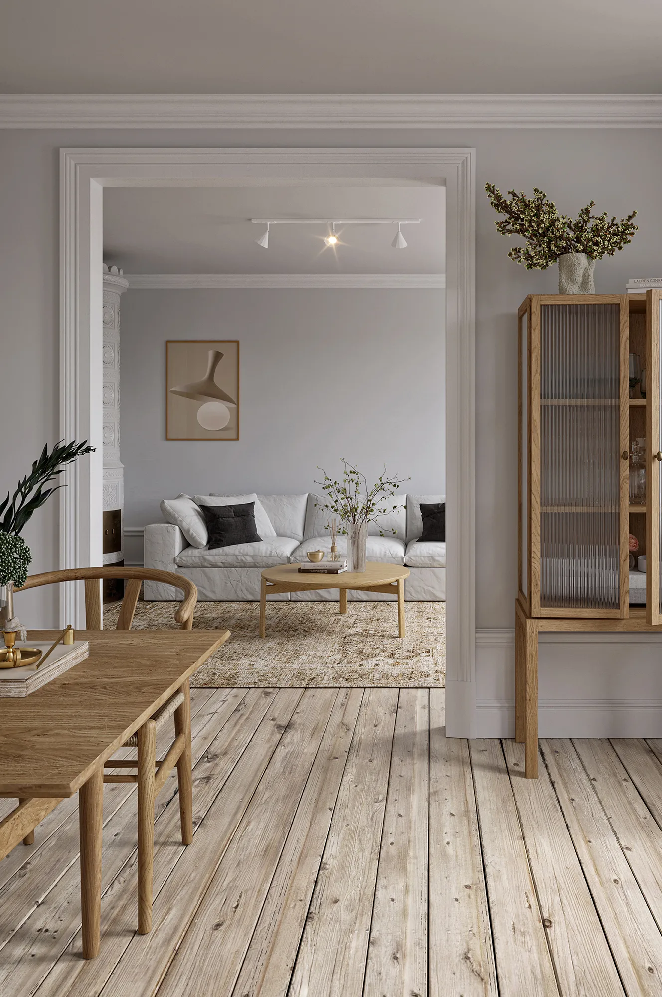 Rain 10 kattospotti, White CO Bankeryd