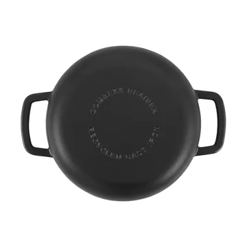 Combekk emaloitu valurautainen traktöripannu Ø28 cm - Black-silver knob - Combekk