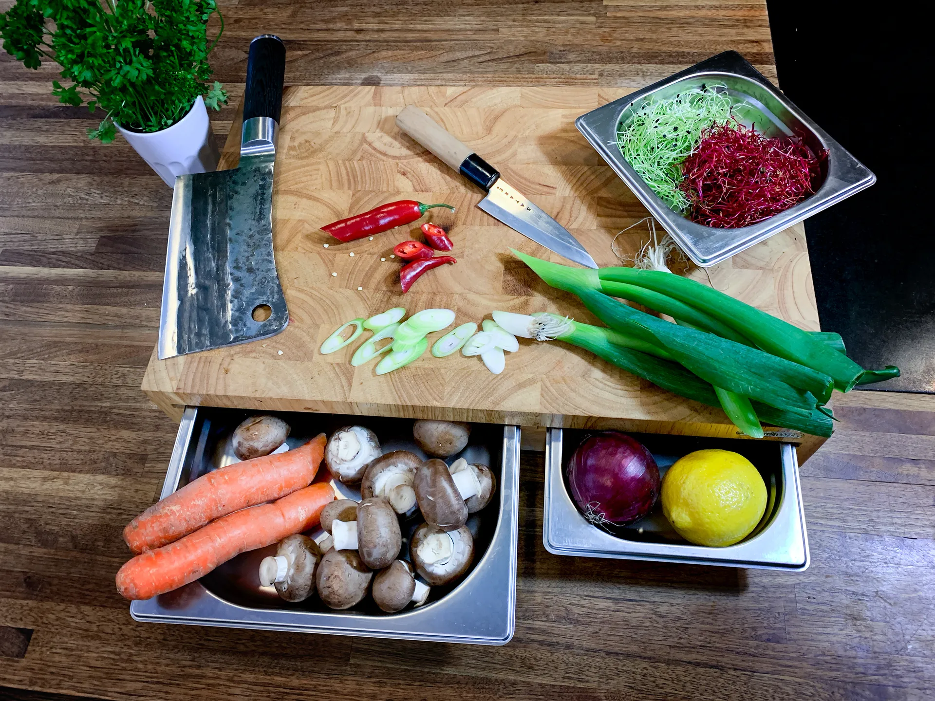 Leikkuulauta kumipuuta 3 muruastialla, 27x39 cm Continenta