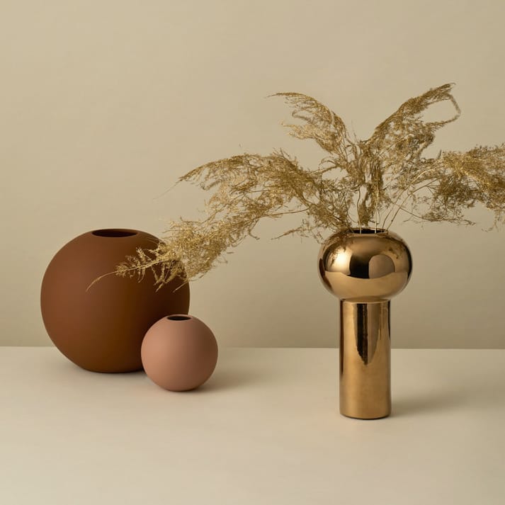 Ball maljakko, cafe au Lait, 10 cm Cooee Design