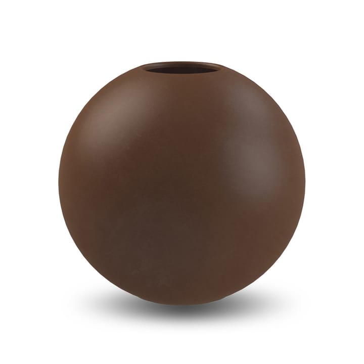 Ball maljakko, coffee - 20 cm - Cooee Design