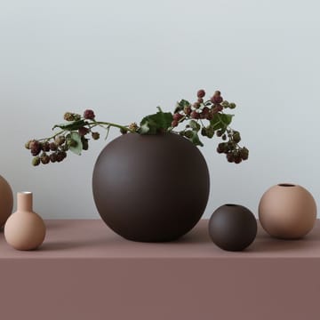 Ball maljakko, coffee - 8 cm - Cooee Design