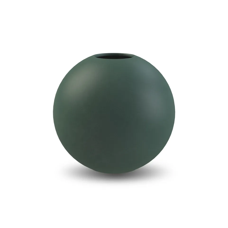 Ball maljakko dark green, 10 cm Cooee Design