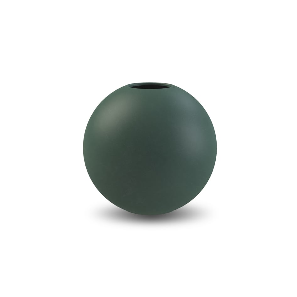 Cooee Design Ball maljakko dark green 8 cm