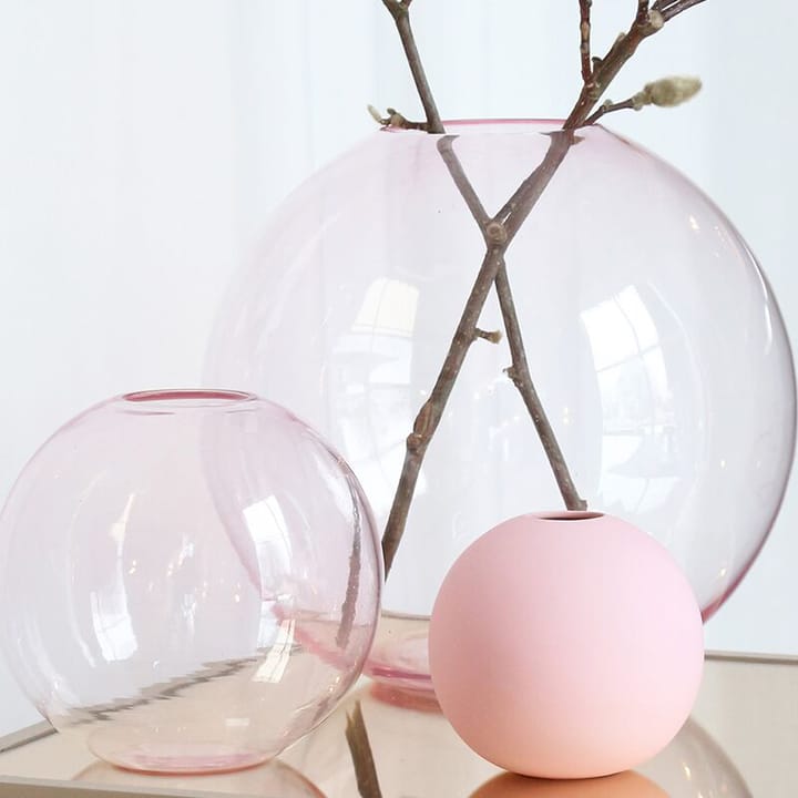 Ball maljakko dusty pink - 10 cm - Cooee Design