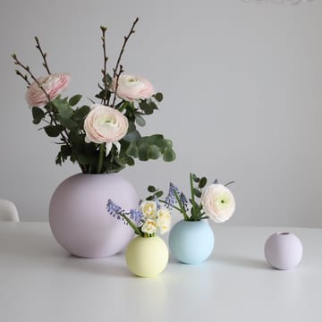 Ball maljakko, lilac - 8 cm - Cooee Design