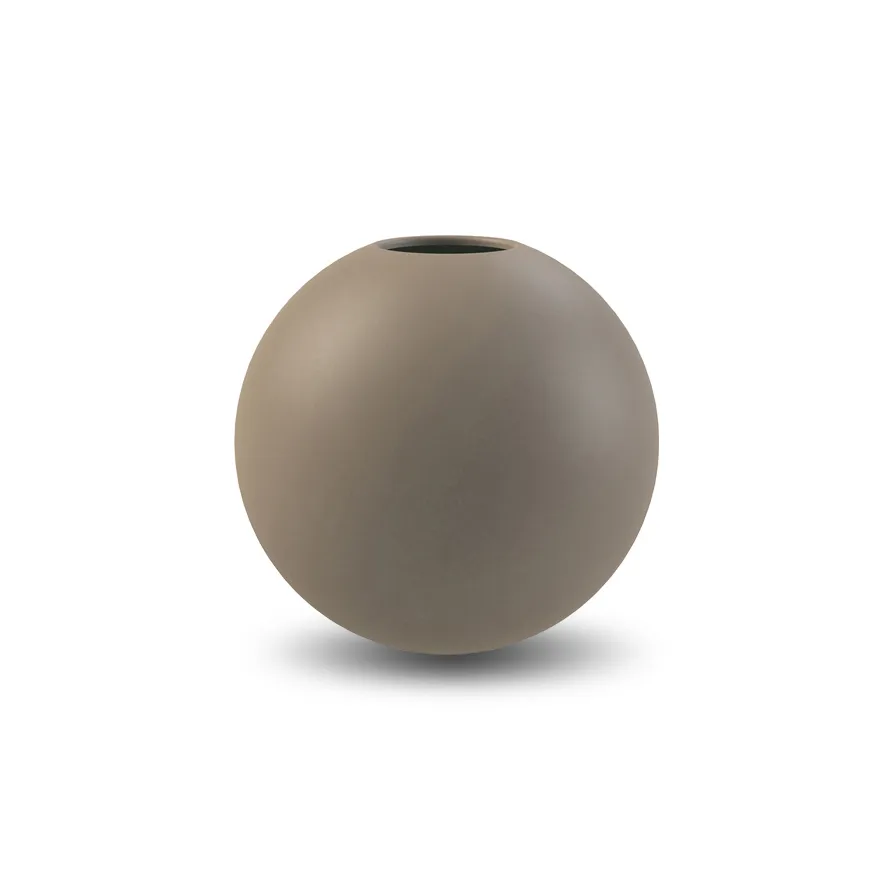 Ball maljakko, mud, 8 cm Cooee Design