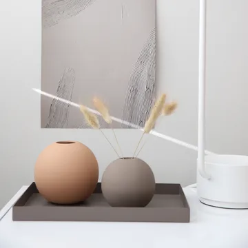 Ball maljakko, mud - 8 cm - Cooee Design