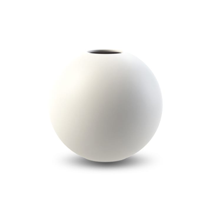 Ball maljakko white - 10 cm - Cooee Design