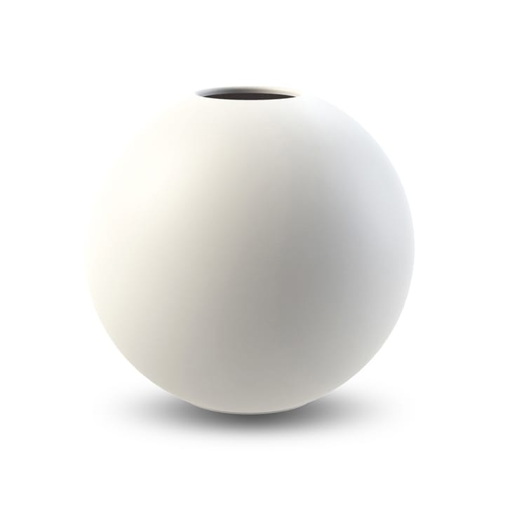 Ball maljakko white - 20 cm - Cooee Design