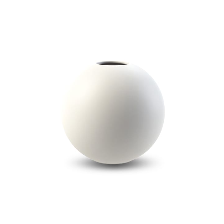 Ball maljakko white - 8 cm - Cooee Design