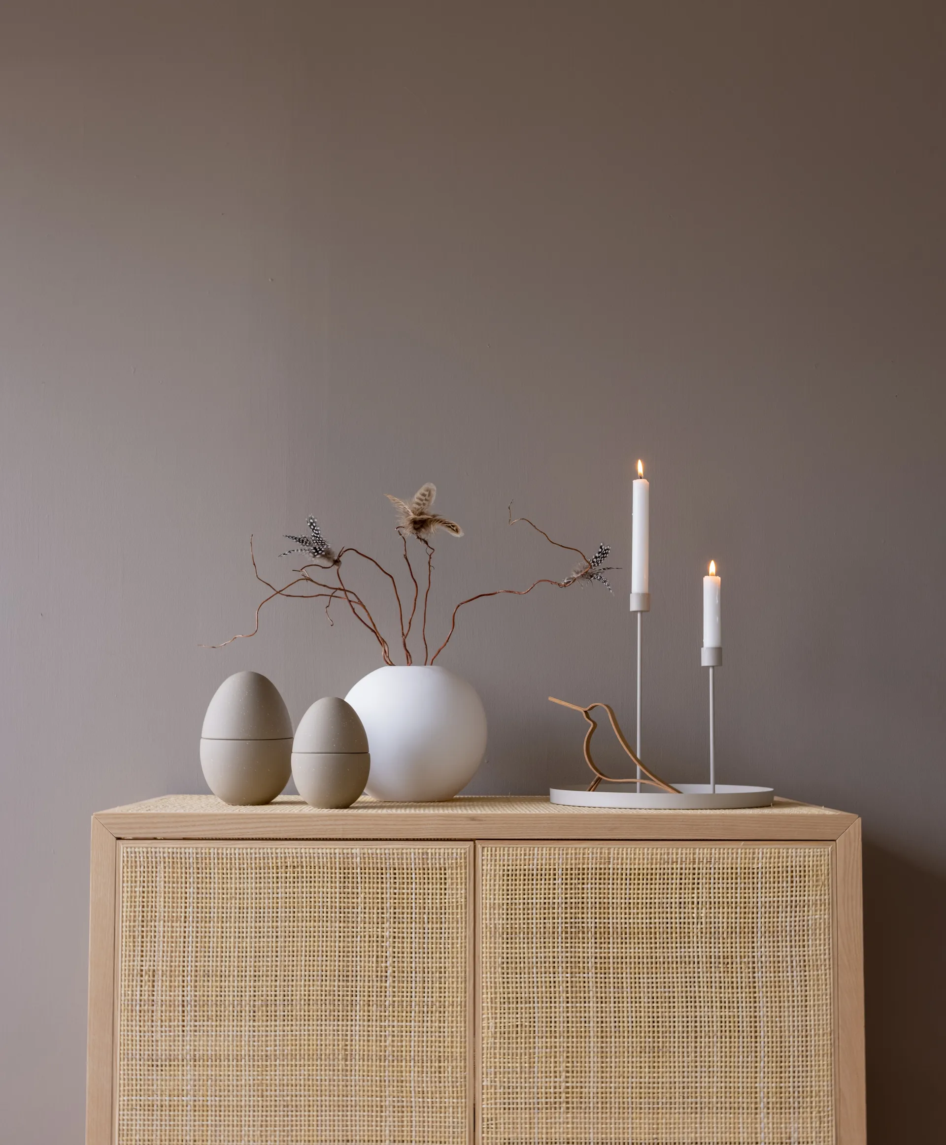 Bonbonniere kulho 14 cm, Sand-shell Cooee Design