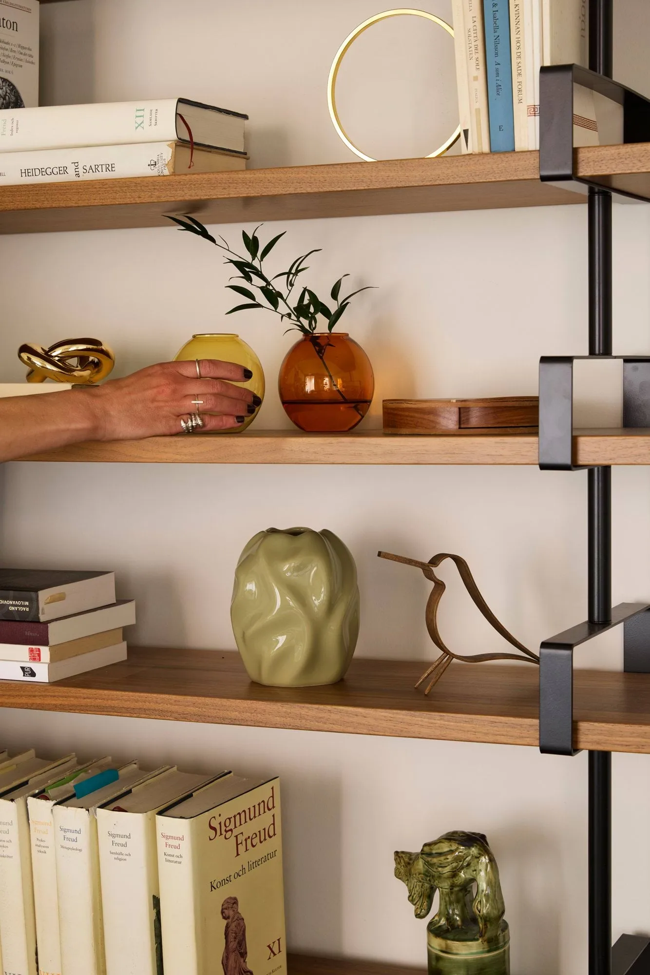 Bubble Vase maljakko, kullan­keltainen Cooee Design
