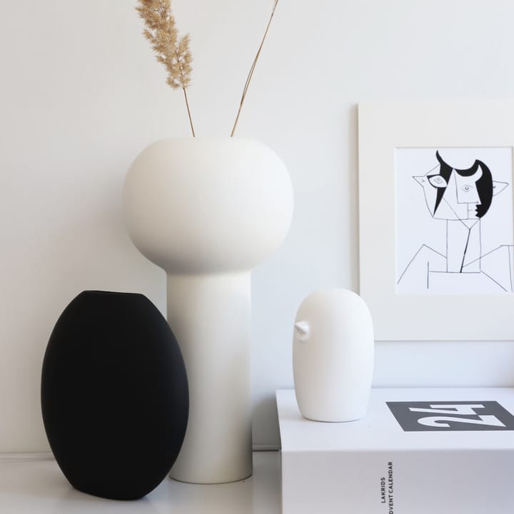 Ceramic Bird, 12 cm - White - Cooee Design
