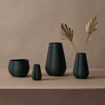 Clover maljakko, 11 cm - Dark green - Cooee Design