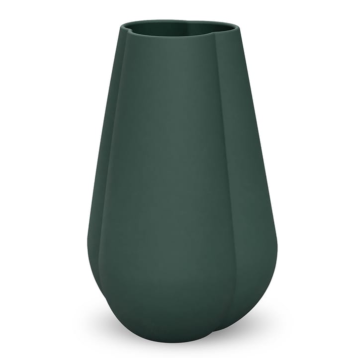 Clover maljakko, 25 cm, Dark green Cooee Design