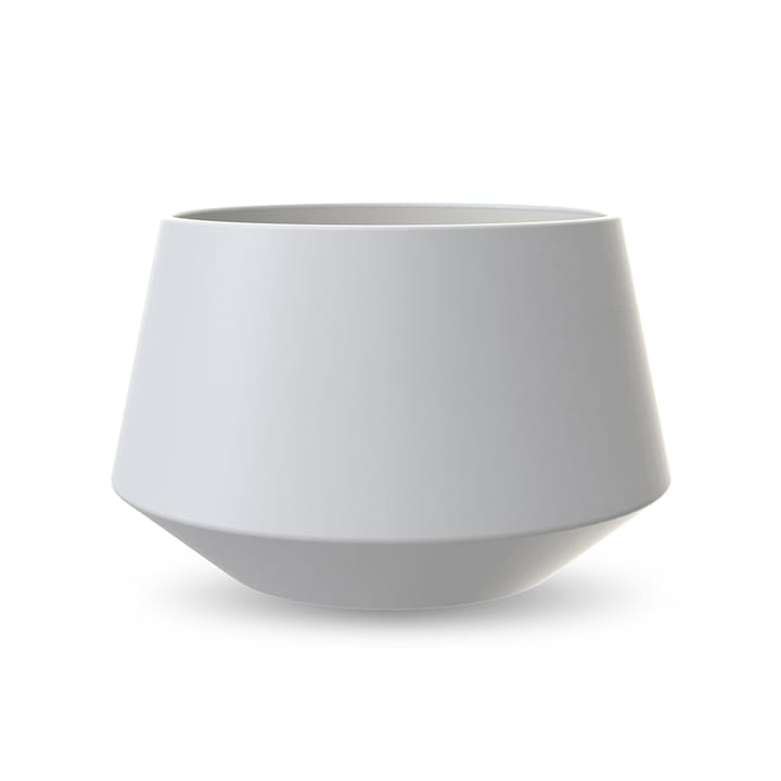 Convex kukkaruukku 17 cm - light grey - Cooee Design
