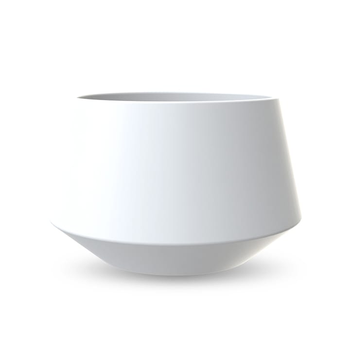 Convex kukkaruukku 17 cm - white - Cooee Design