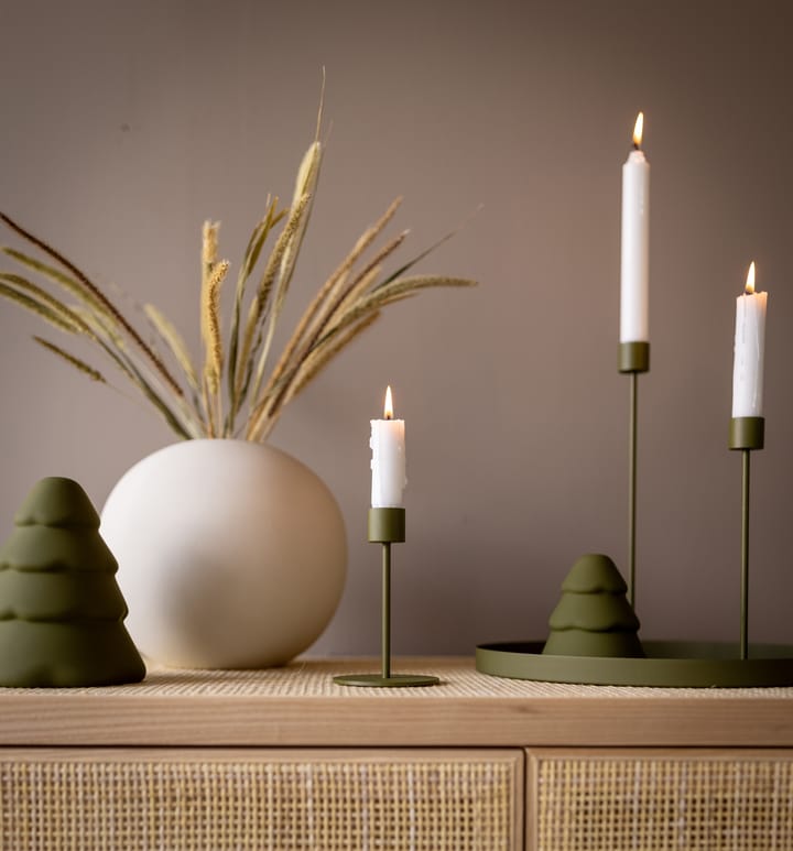 Cooee kynttilänjalka 13 cm, Olive Cooee Design
