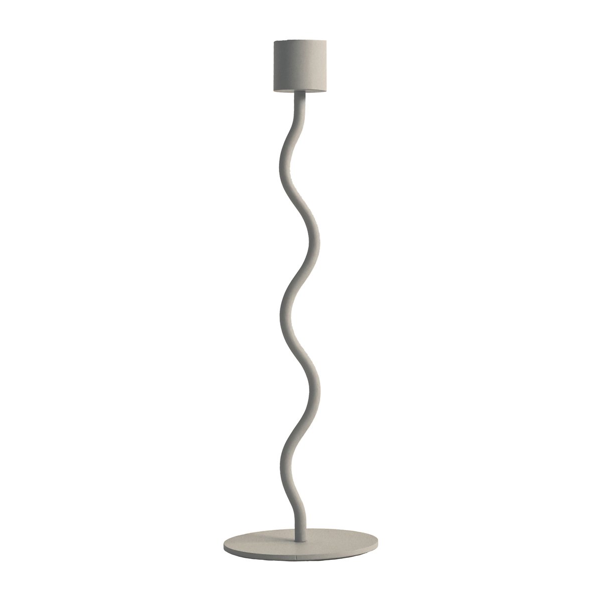 Cooee Design Curved kynttilänjalka 26 cm Hiekka | Skandinaavinen Sisustus | Kynttilänjalat & Kyntteliköt | Beige