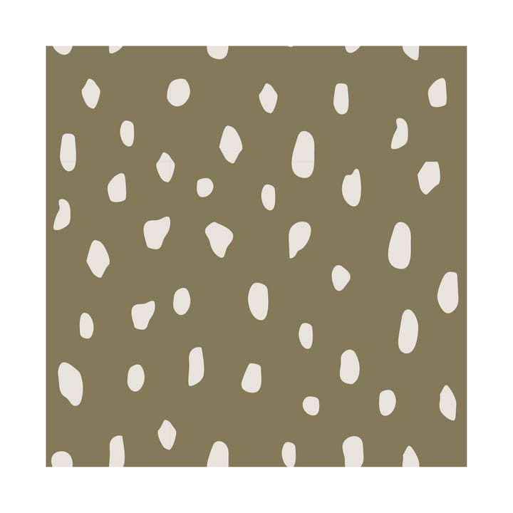 Dots servetti 33x33 cm 20-pack - Olive - Cooee Design