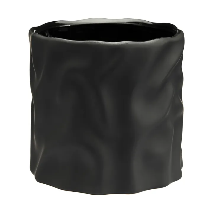 Drift desert kukkaruukku - Black, medium Ø17,5 cm - Cooee Design