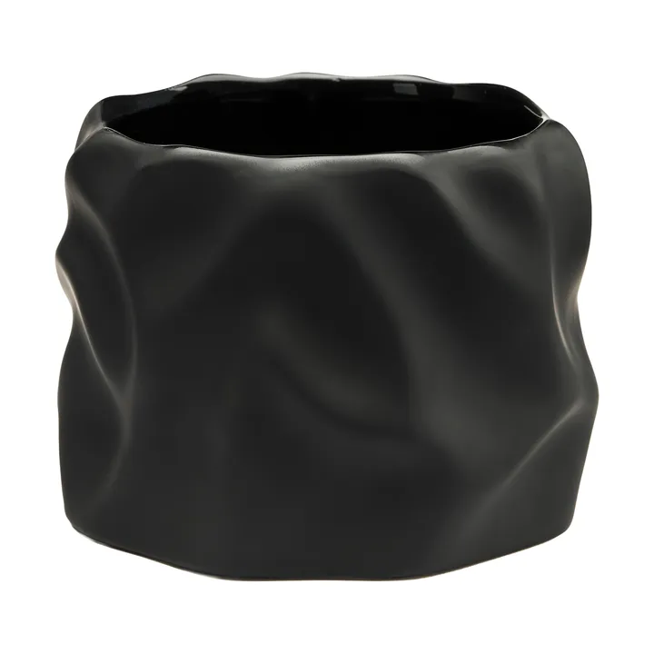 Drift desert kukkaruukku - Black, pieni Ø15 cm - Cooee Design