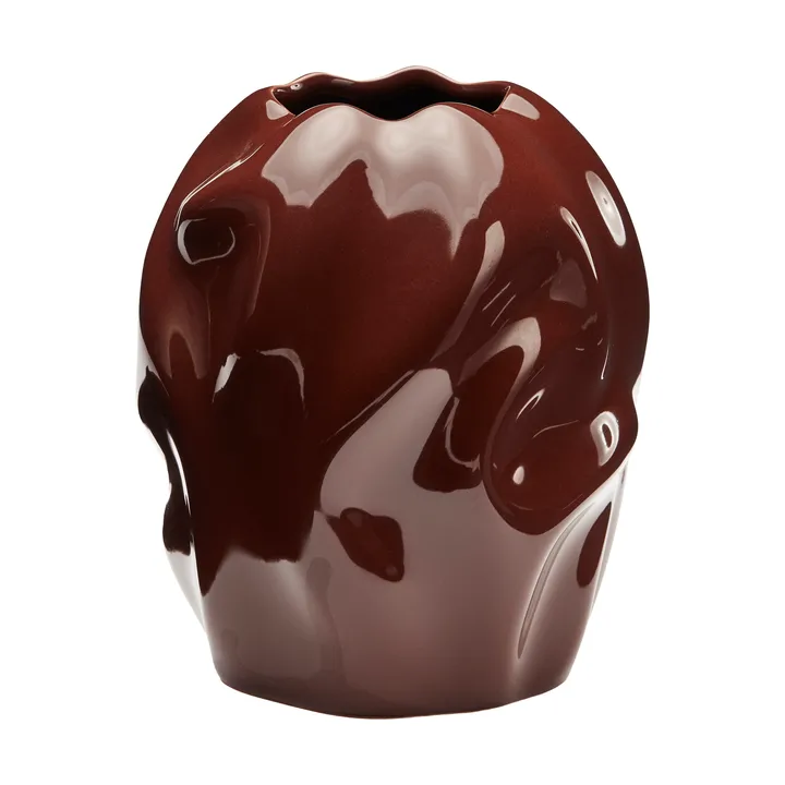 Drift desert maljakko 16 cm - maroon - Cooee Design