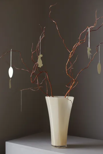 Easter Deco -jänis pääsiäiskoriste 4-pakkaus - Light yellow - Cooee Design