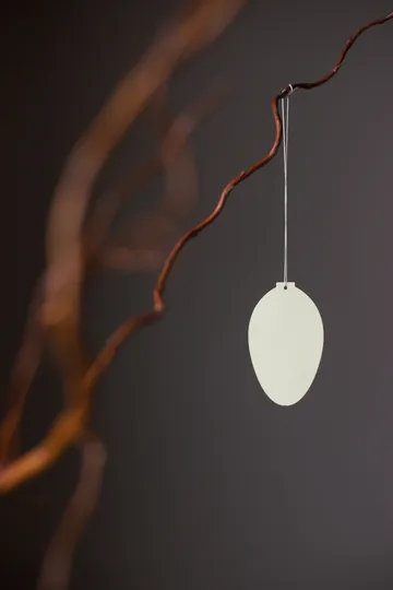 Easter Deco -muna pääsiäiskoriste 4-pakkaus - Light yellow - Cooee Design