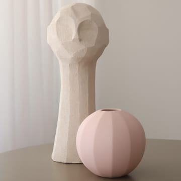 Edge Ball maljakko, 15 cm - Dusty pink - Cooee Design