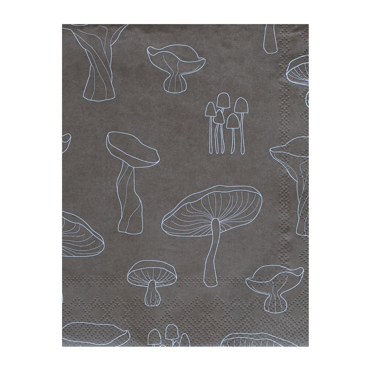 Cooee Design Fungi lautasliina 33 x 33 cm 20-pakkaus Hazelnut-white