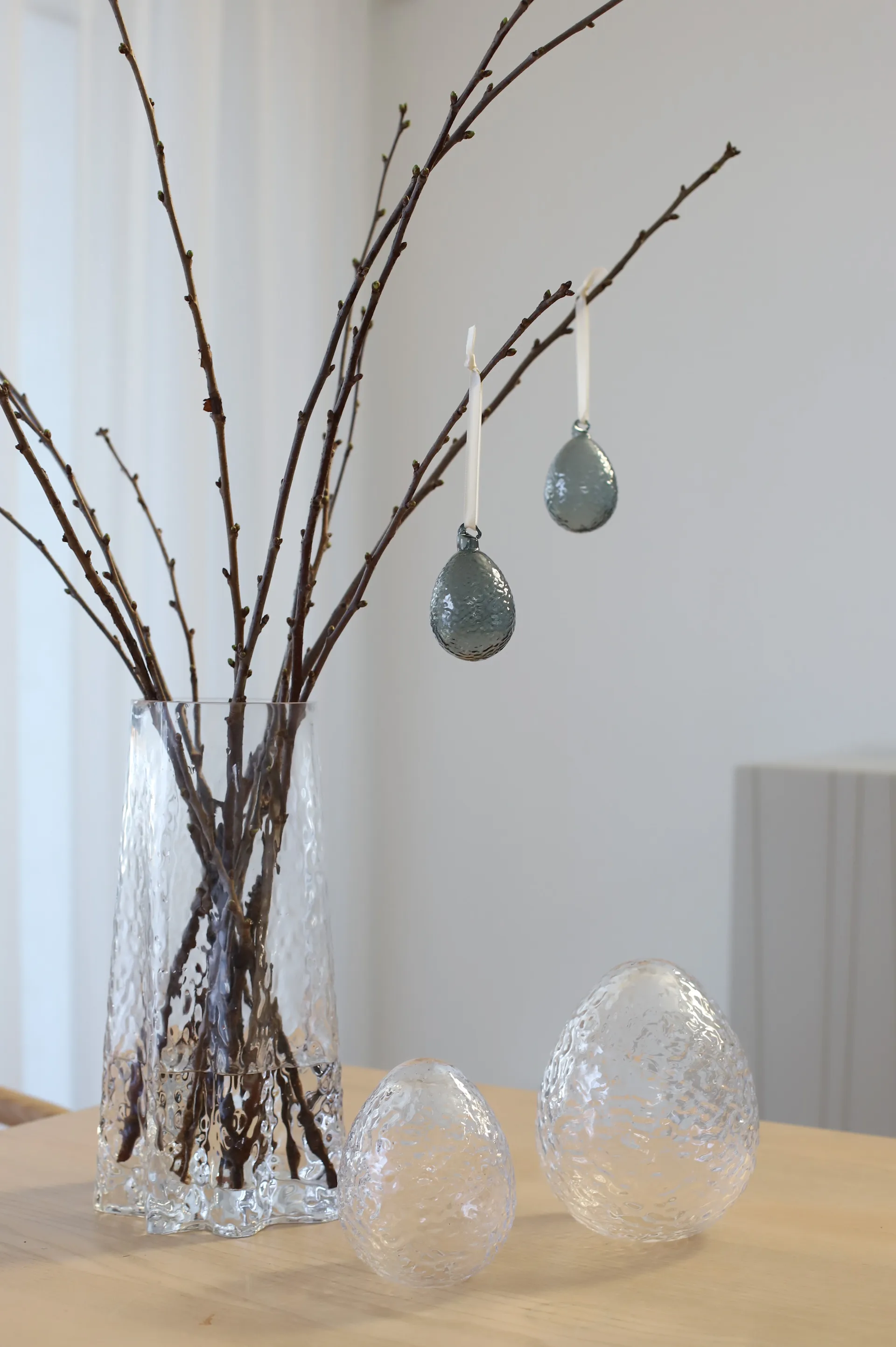 Gry munan pääsiäisriipus 2 kpl, Smoke Cooee Design