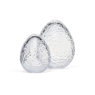 Gry seisova kananmuna 12 cm - Clear - Cooee Design